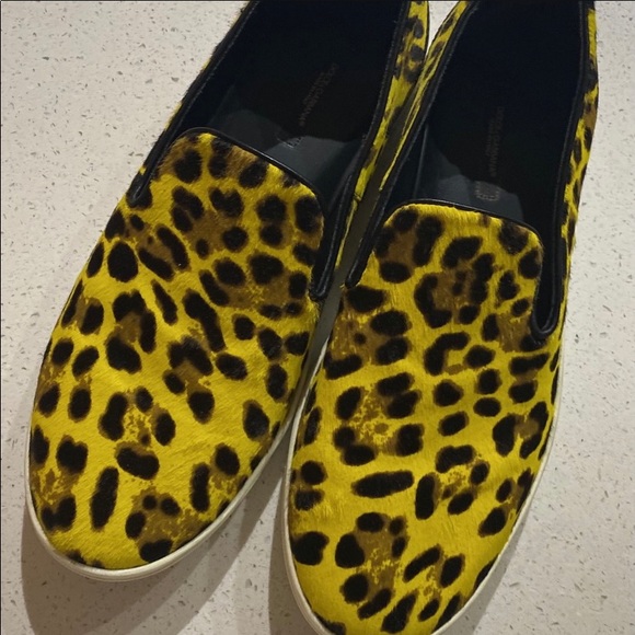 Dolce & Gabbana Coloured Leopard Print Slip On main image 5